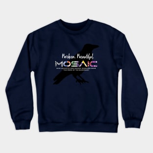 Mosaic Raven Crewneck Sweatshirt